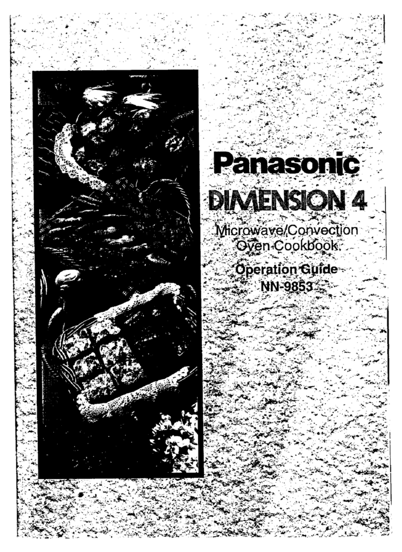 Panasonic NN-9853 User manual