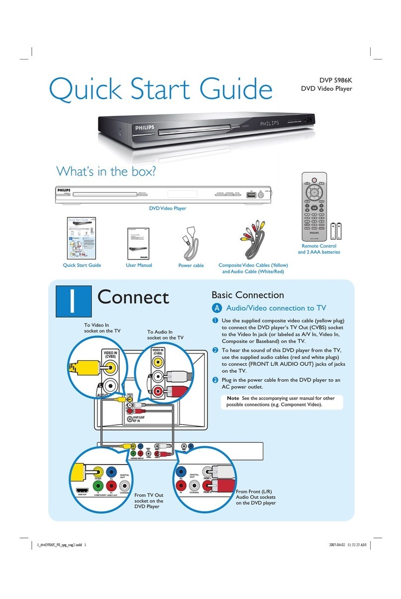 Philips DVP 5986K User manual