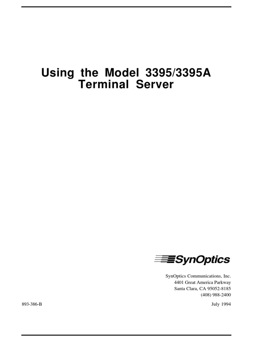 SynOptics 3395 Guide