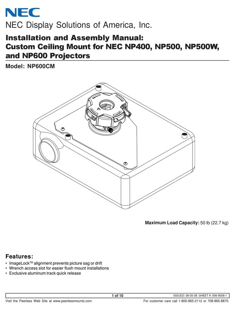 NEC NP600CM Guide