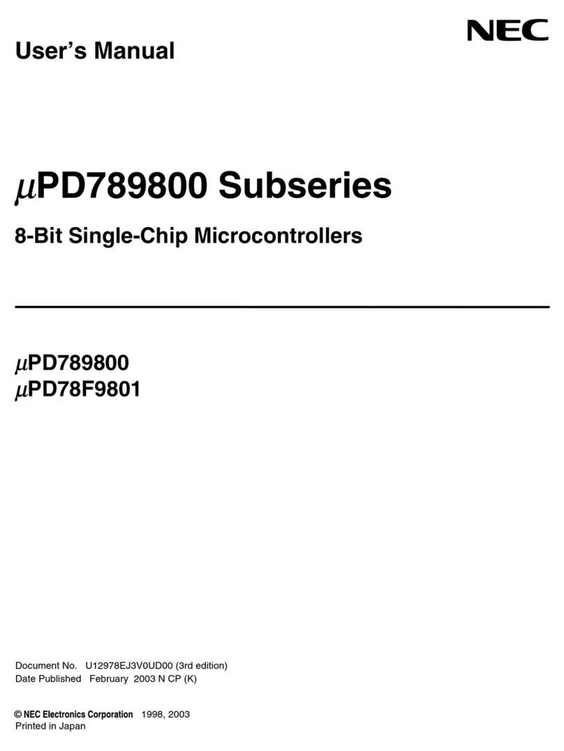 NEC switch User manual