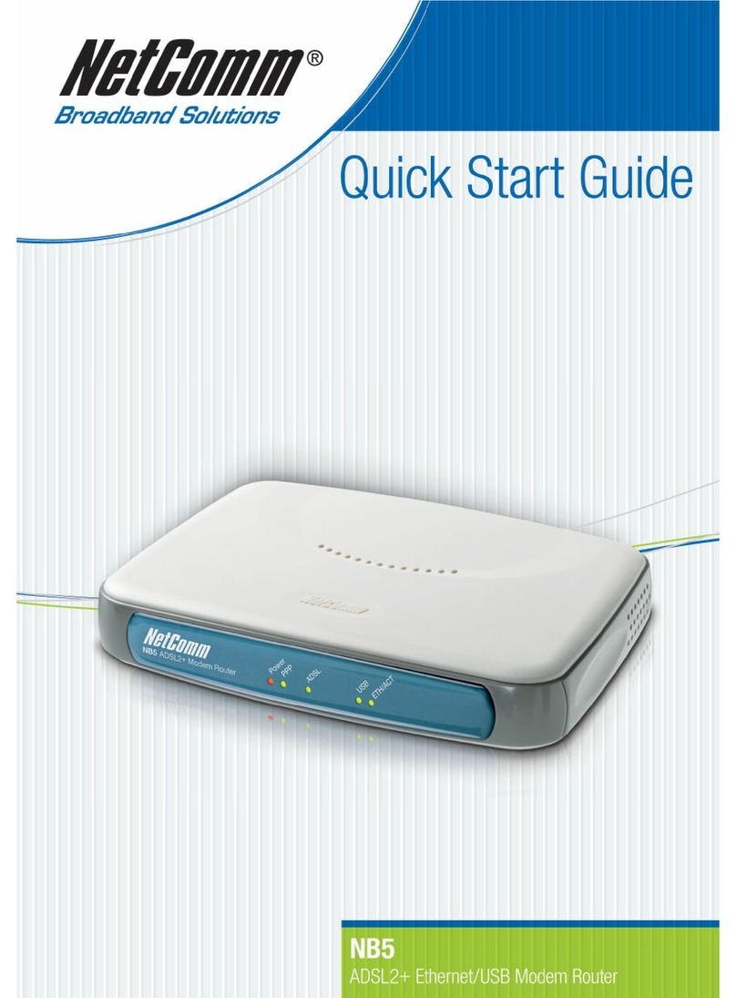 NetComm NB5 User manual