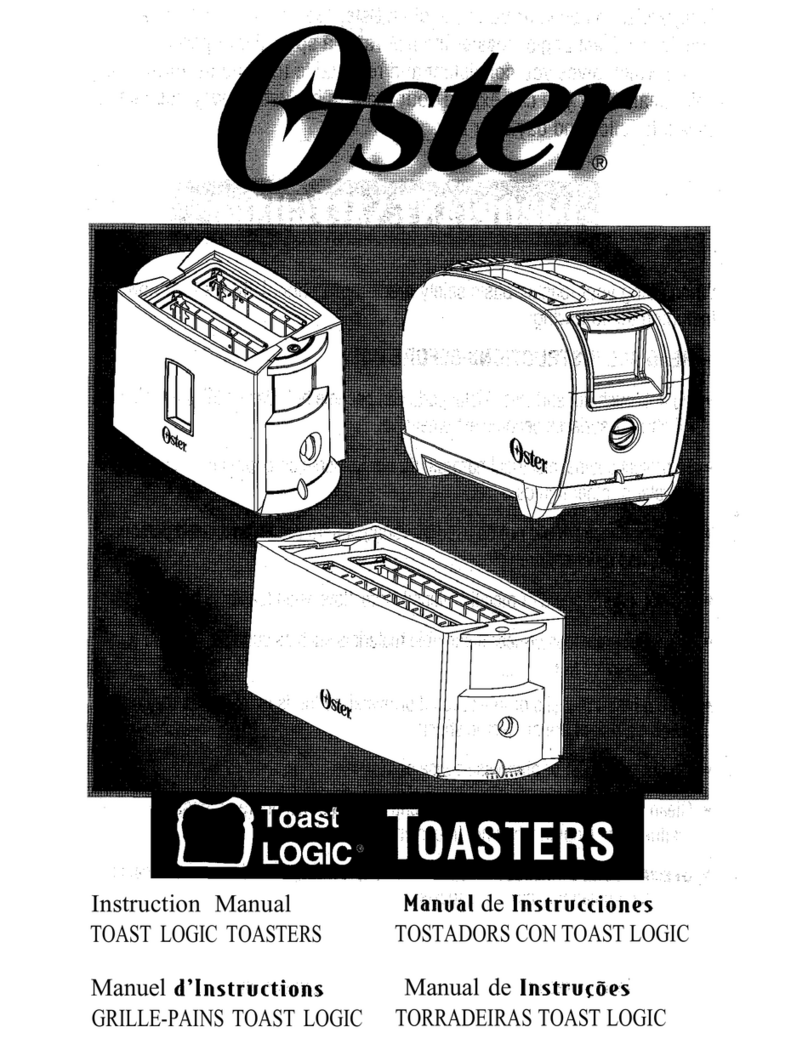 Oster TOASTERS User manual
