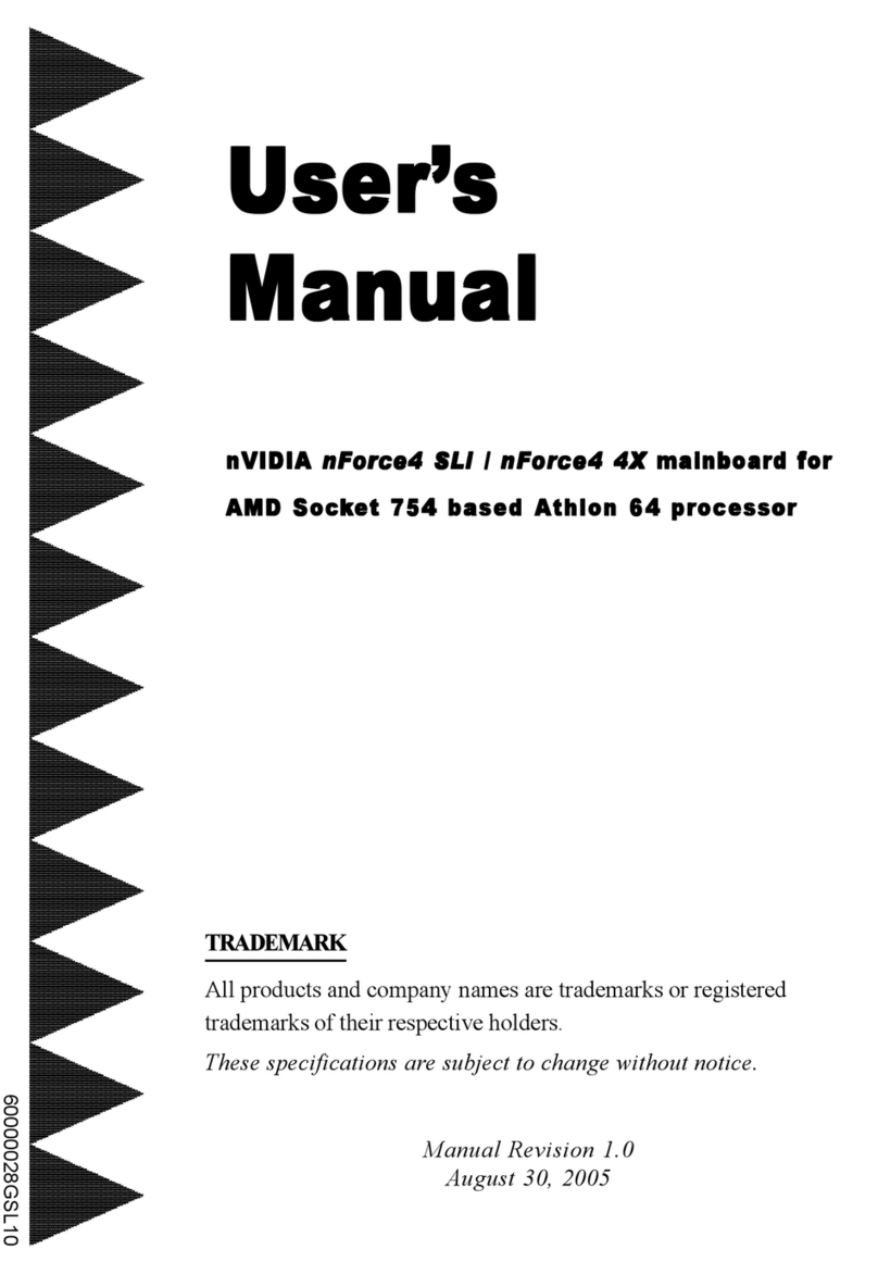 Nvidia 754 User manual