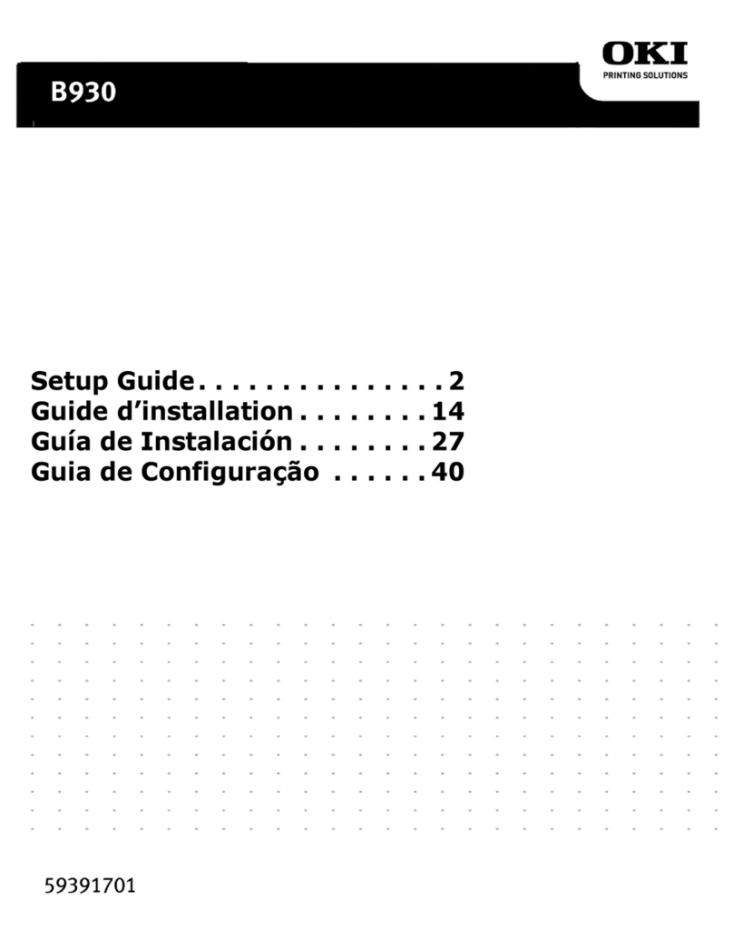 Oki B930 Series User manual