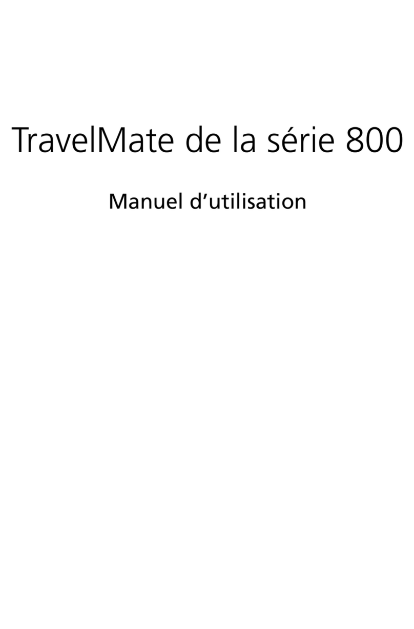 Acer TravelMate 800 Series Configuration guide