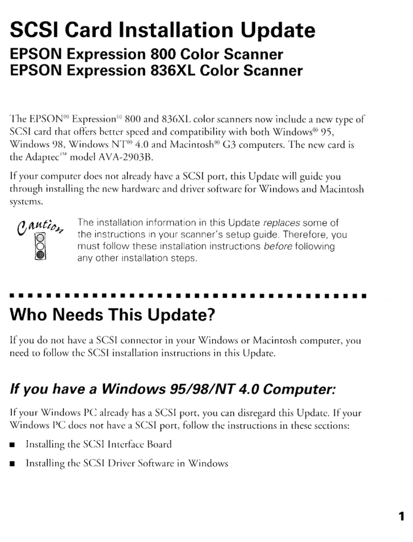 Epson Expression  800 Technical manual
