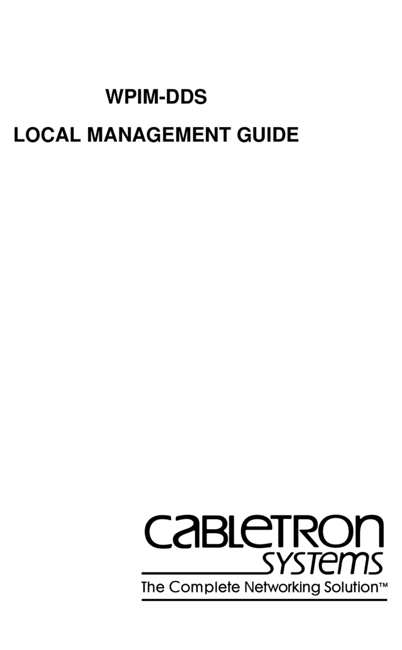 Cabletron Systems WPIM-DDS Programming manual Cabletron Systems WPIM-DDS Programming manual