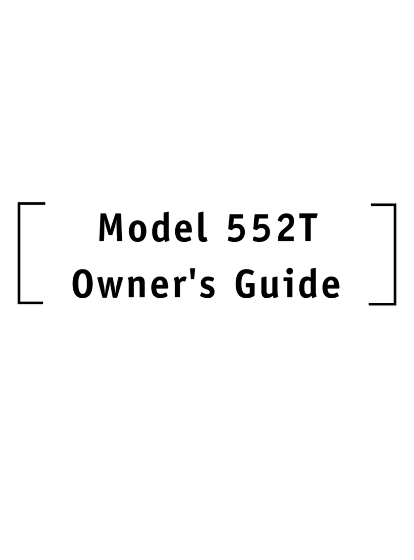 DEI 552T User manual