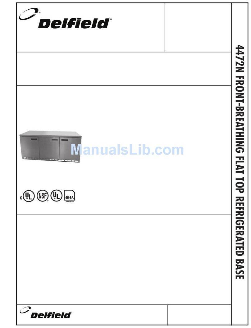 Delfield 4472N User manual
