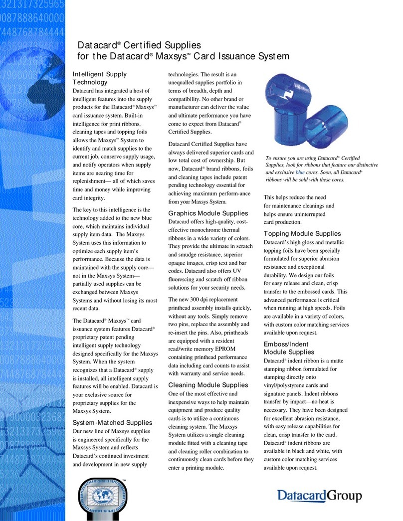 DataCard Maxsys Manual