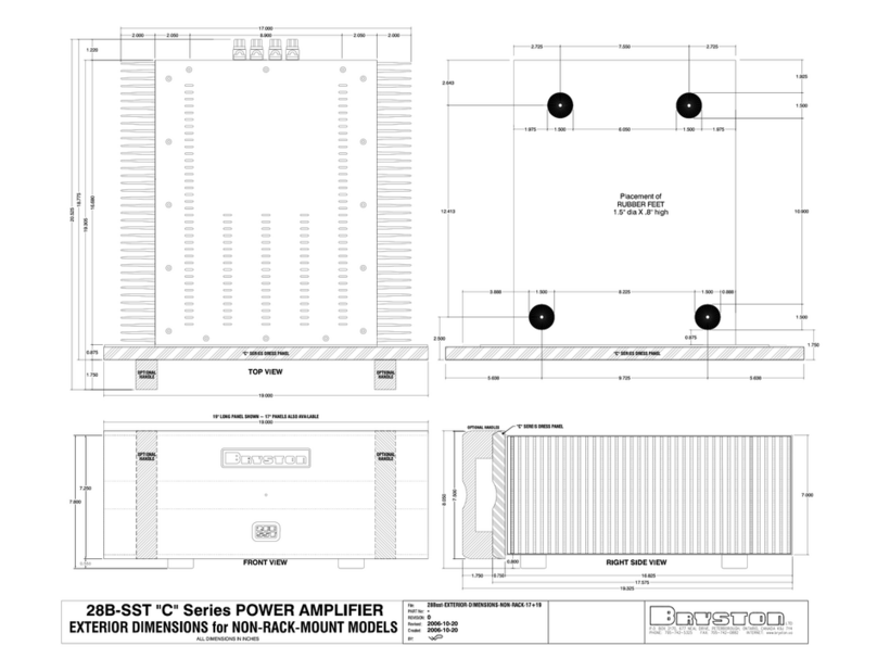 Bryston C Series 28B SST Guide