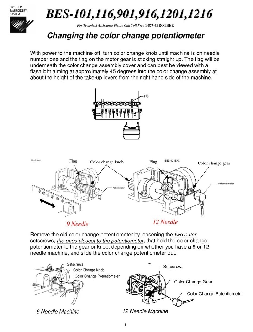 Brother BE-0901E PC Owner's manual