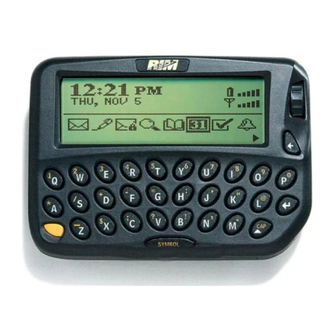 Blackbe;rry 850 User manual