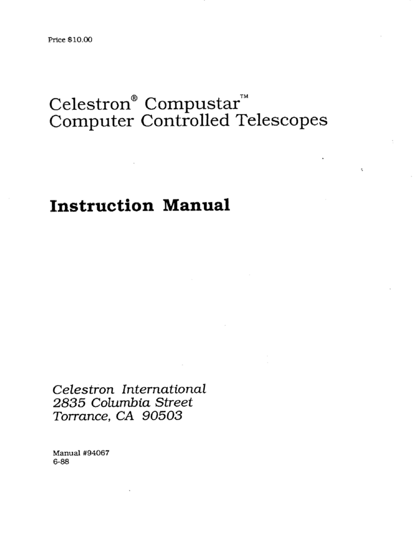 Celestron Compustar User manual