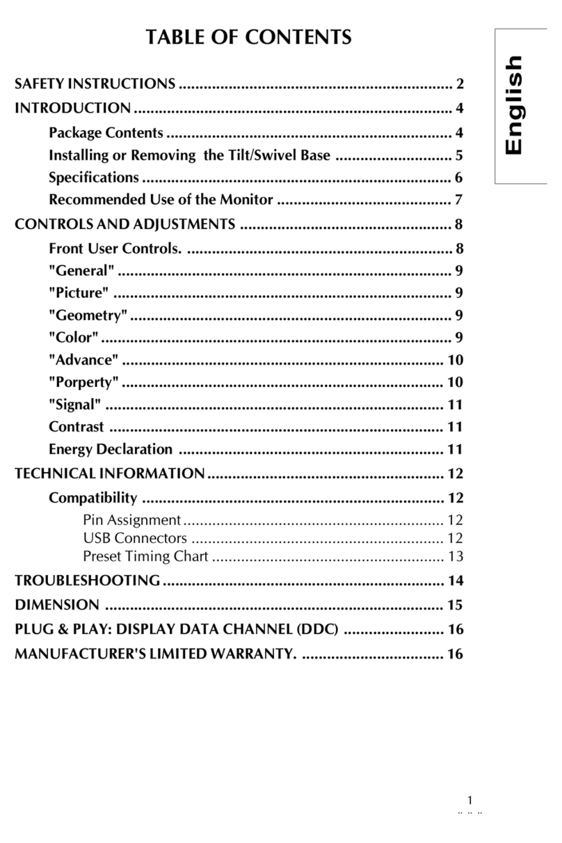 CTX PR711F User manual