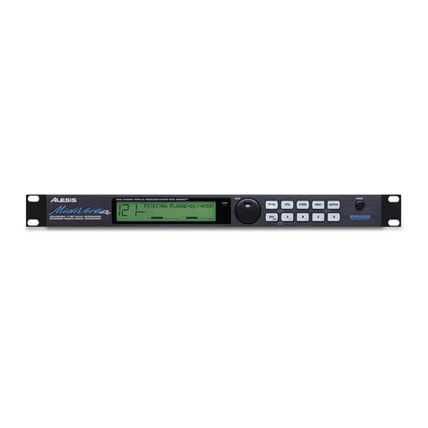 Alesis QuadraVerb 2 User manual