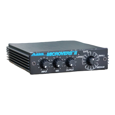 Alesis QuadraVerb 2 User manual