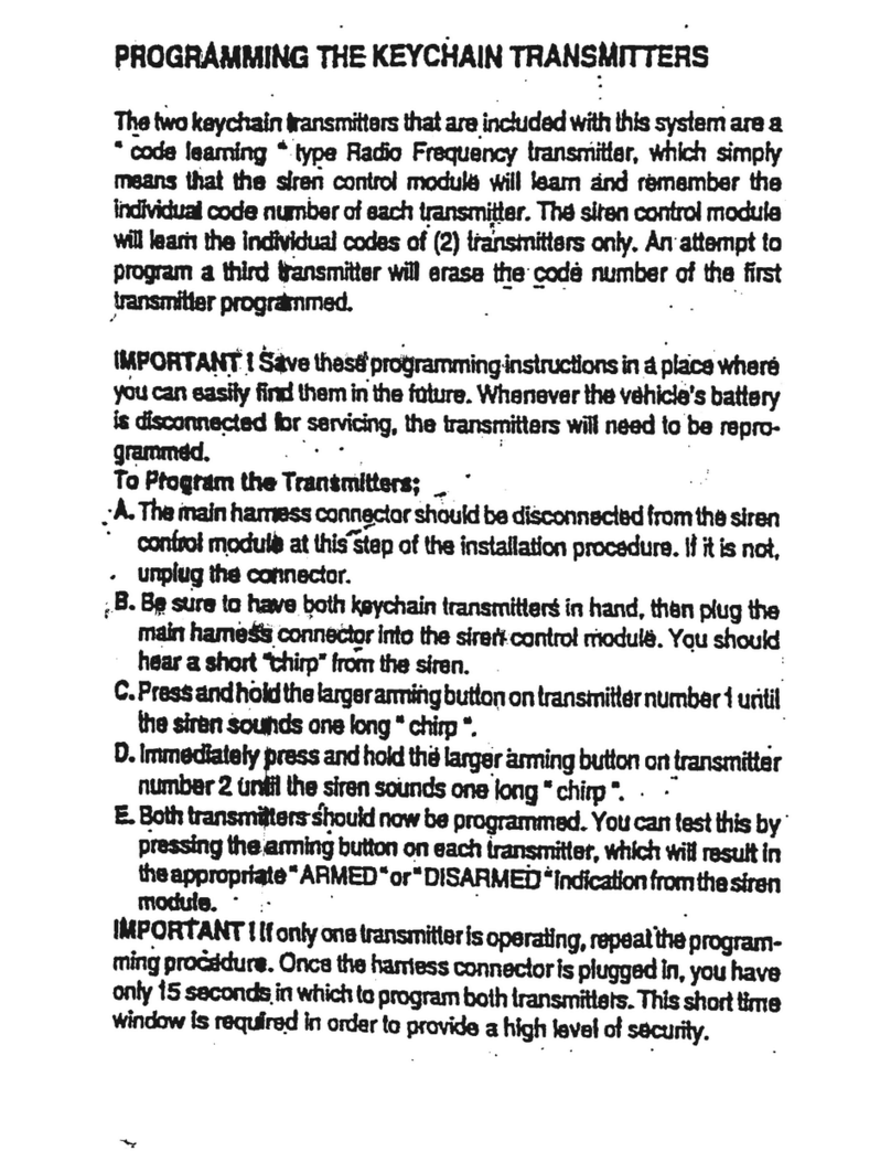 Audiovox AA-BAT User manual