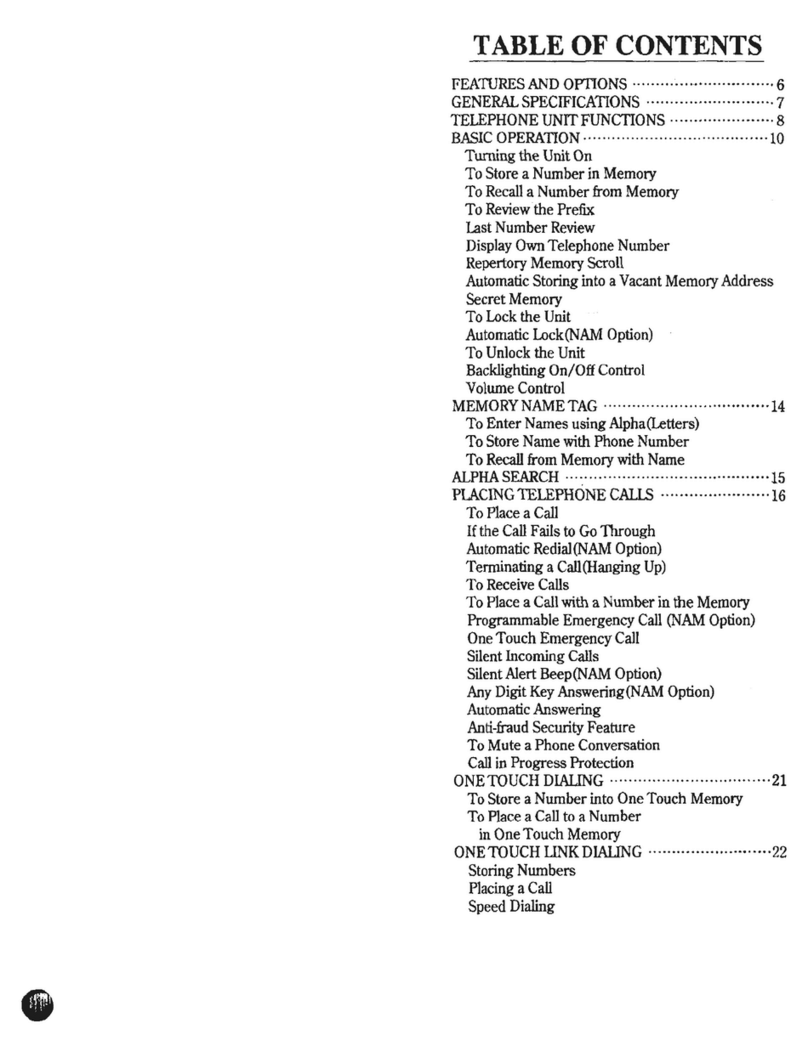 Audiovox CTX3600A User manual
