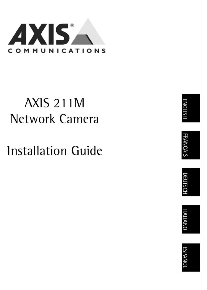 Axis Axis 211 User manual