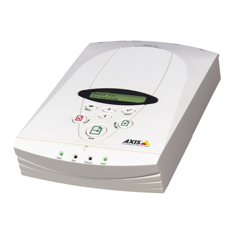 Axis 7000 User manual