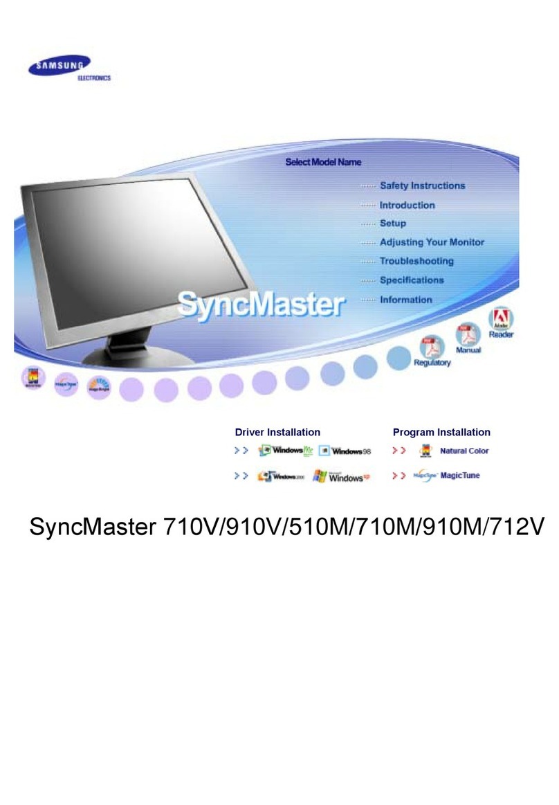 Samsung SyncMaster 153V User manual