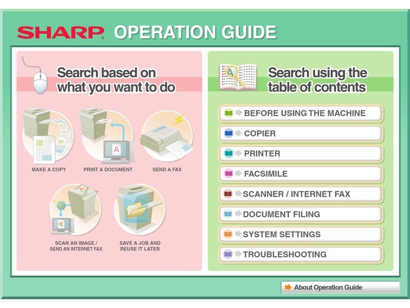 Sharp MX-C381 User manual
