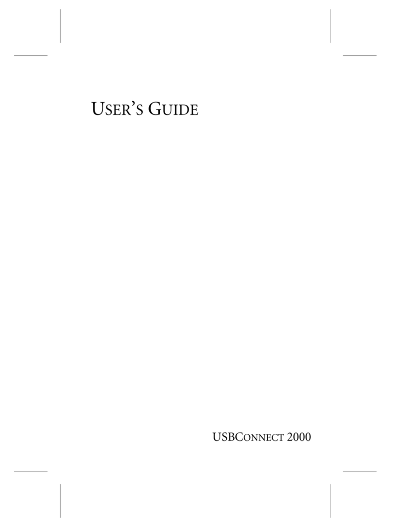 Adaptec USBConnect2000 User manual