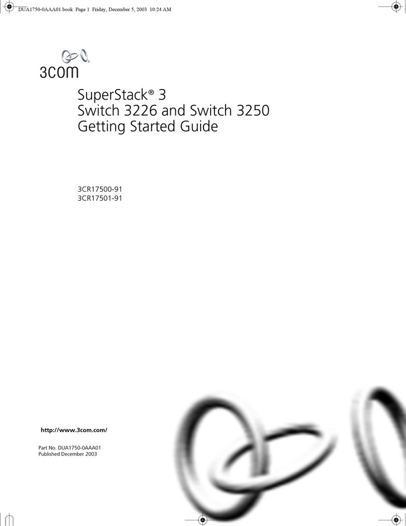 3Com SUPERSTACK 3 3226 User manual