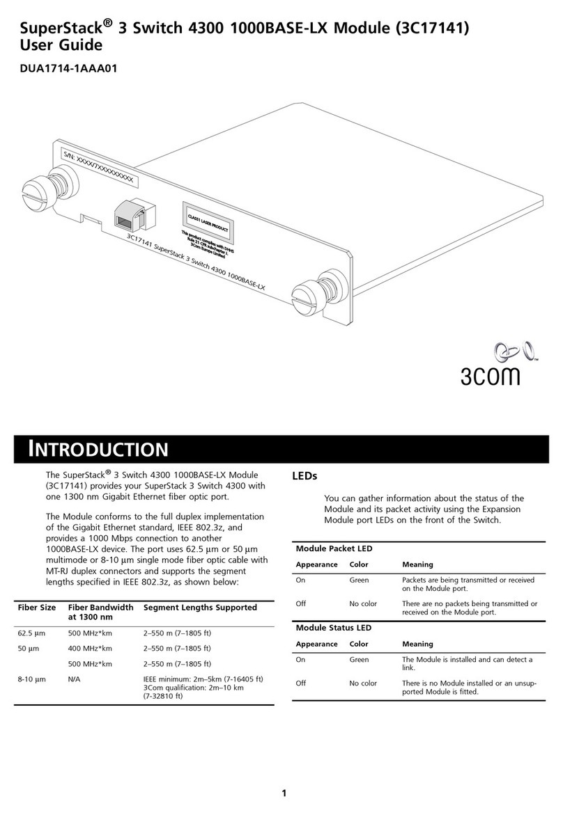 3Com SuperStack 3 4300 User manual