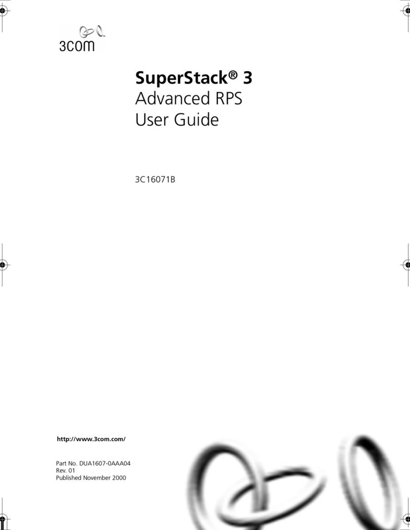 3Com SuperStack 3C16071B User manual