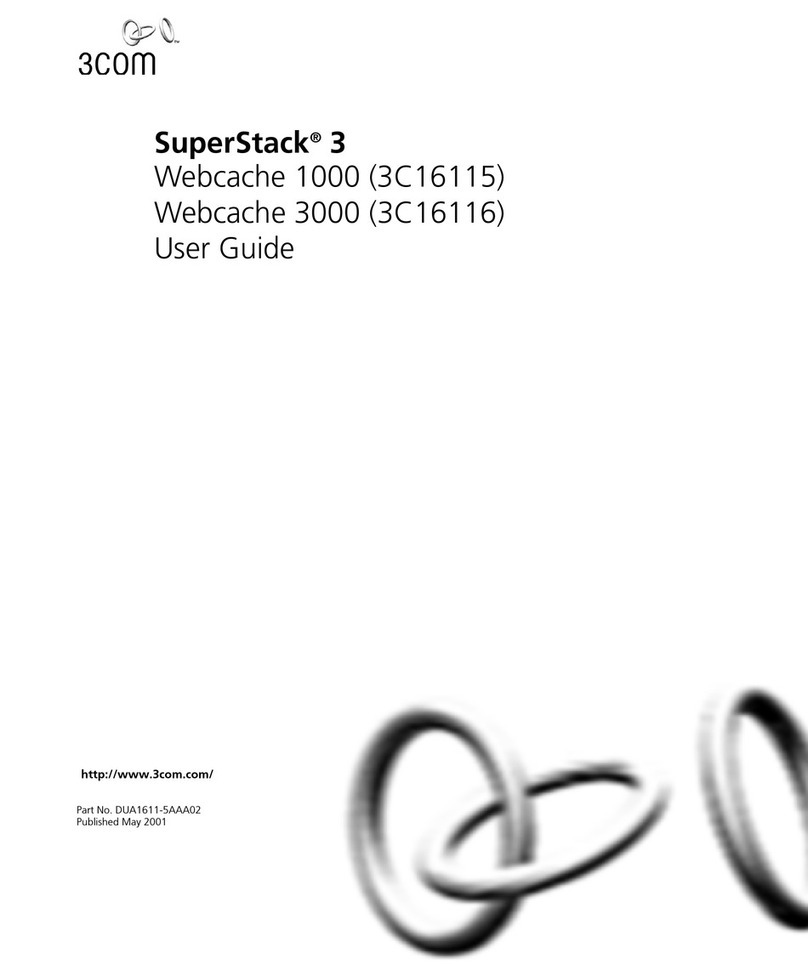3Com SuperStack 3C16115 User manual