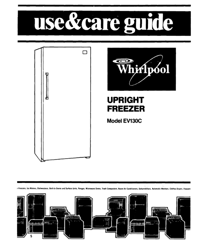 Whirlpool EV130C User manual Whirlpool EV130C User manual