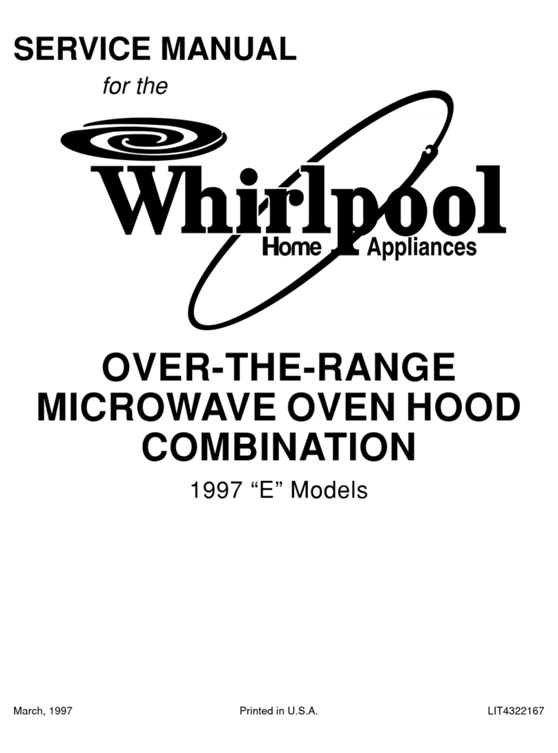 Whirlpool 1997 "E" User manual