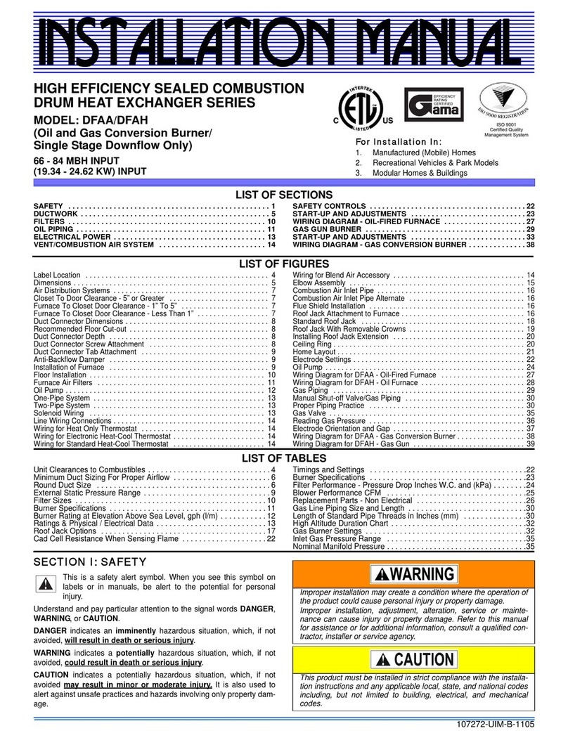 York DFAA User manual