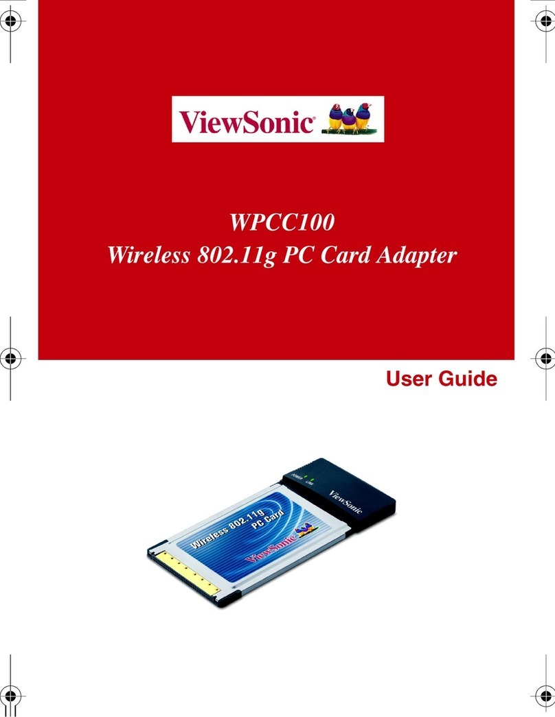ViewSonic WPCC100 User manual ViewSonic WPCC100 User manual