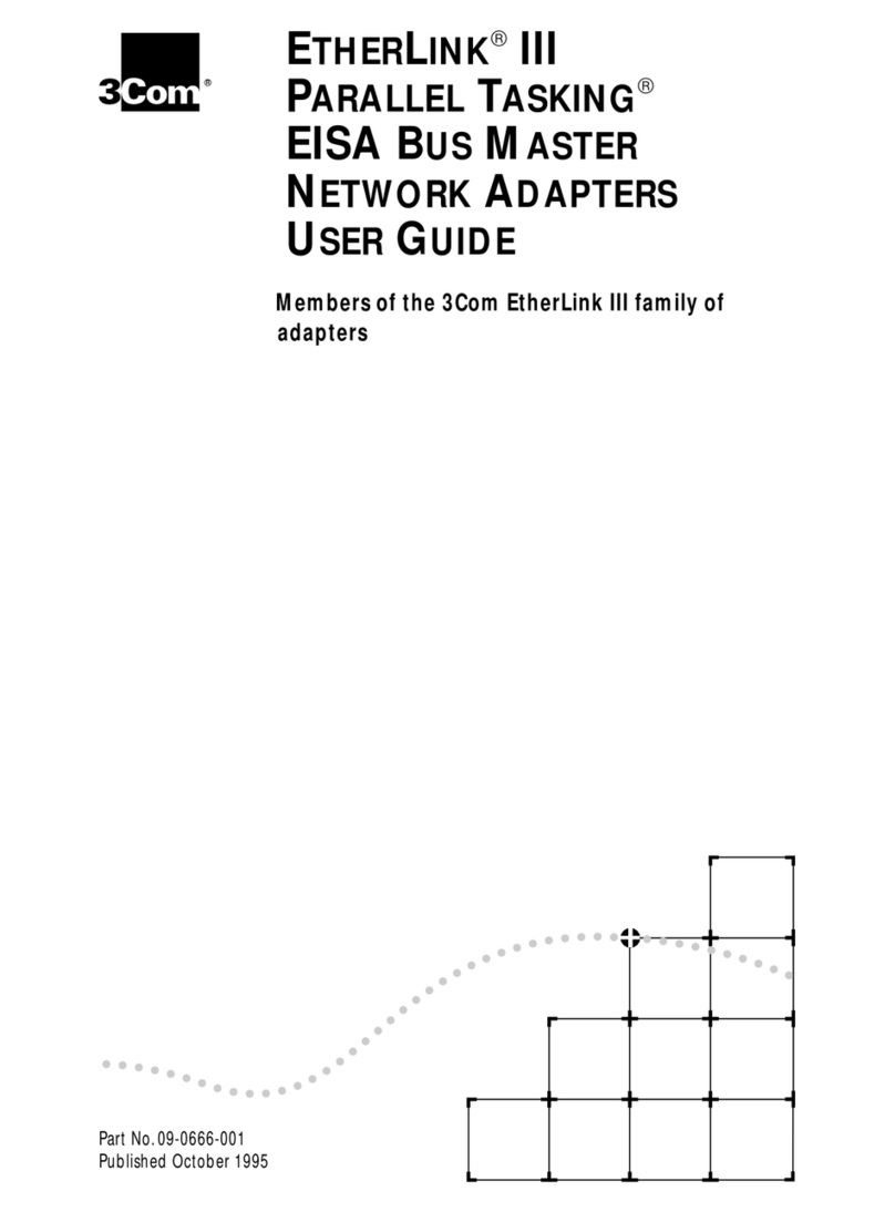 3Com III User manual