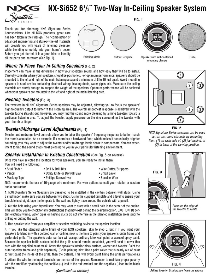 Nxg Signature Si652 User manual