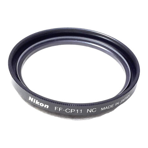 Nikon filter User manual