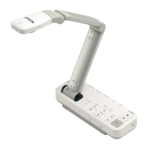 Epson ELPDC06 Document Camera For serial numbers beginning with LQZF - DC-06 Document... User manual