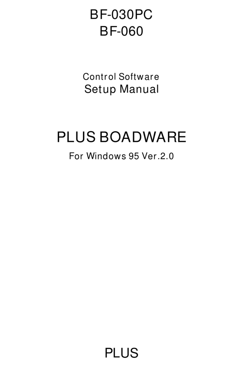 Plus BF-030PC User guide