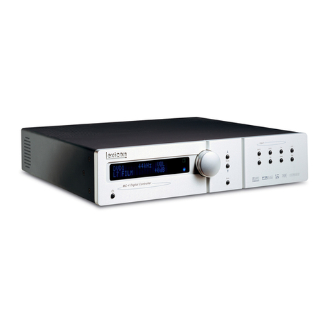 Lexicon MC-4 User manual
