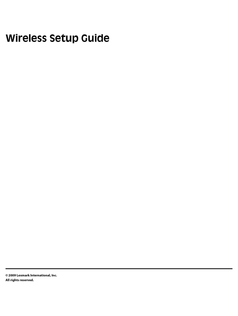 Lexmark X466DTE User manual