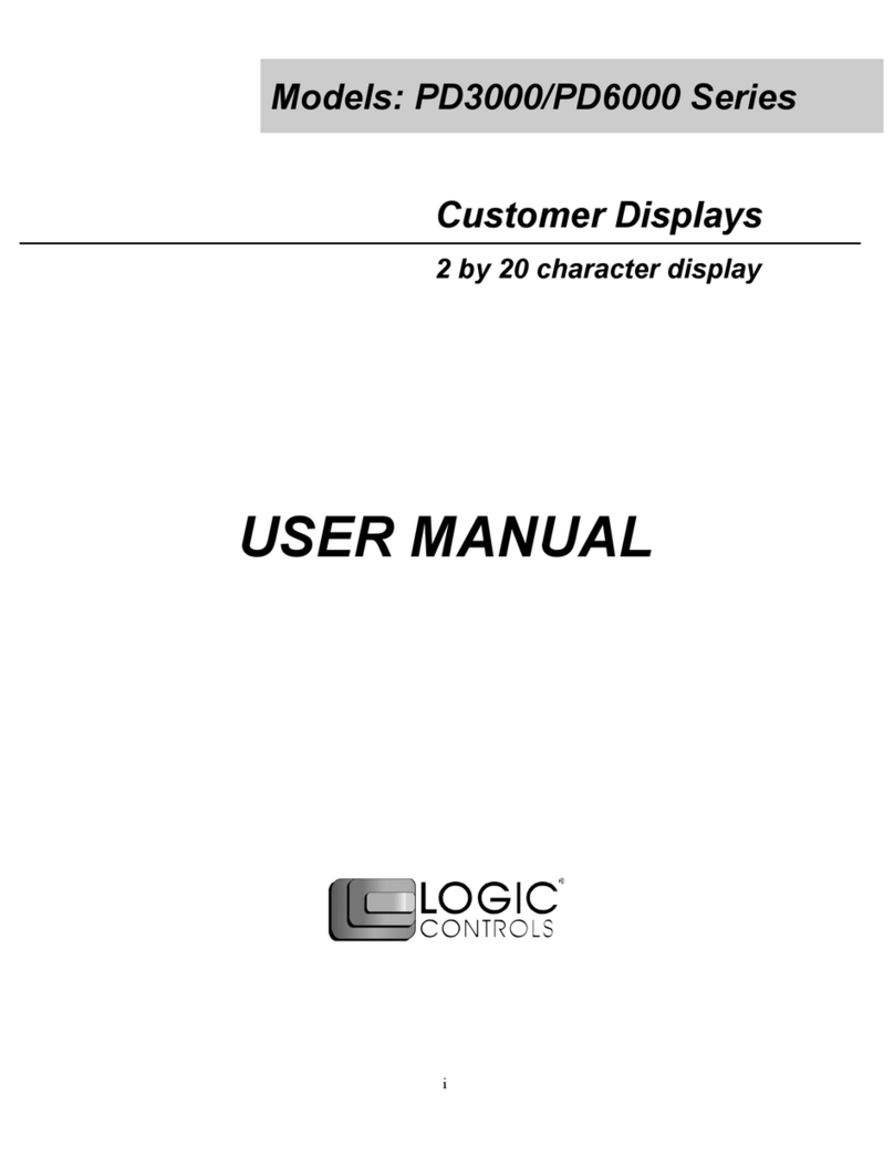 Logic Controls PD3000 Series User manual
