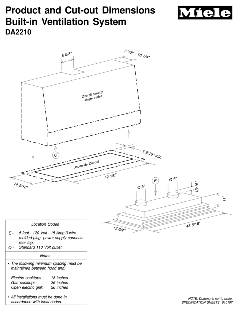 Miele DA2210 User instructions