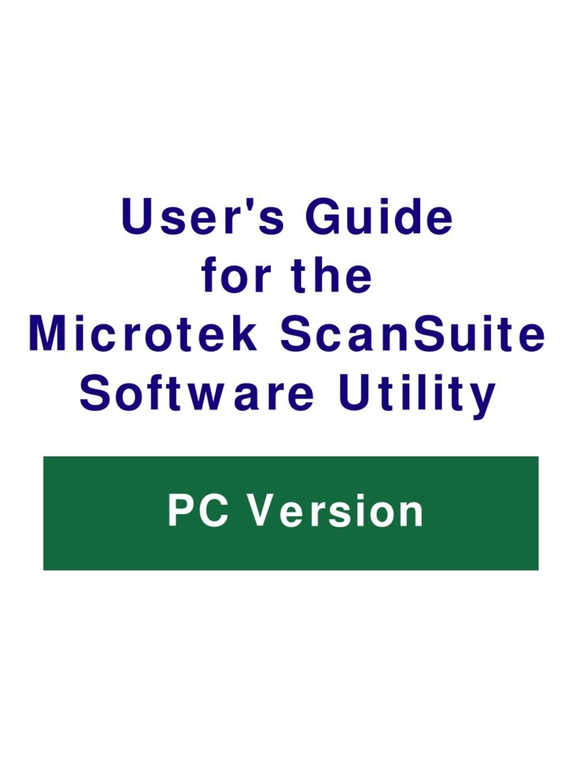 Microtek ScanMaker X6 EPP User manual
