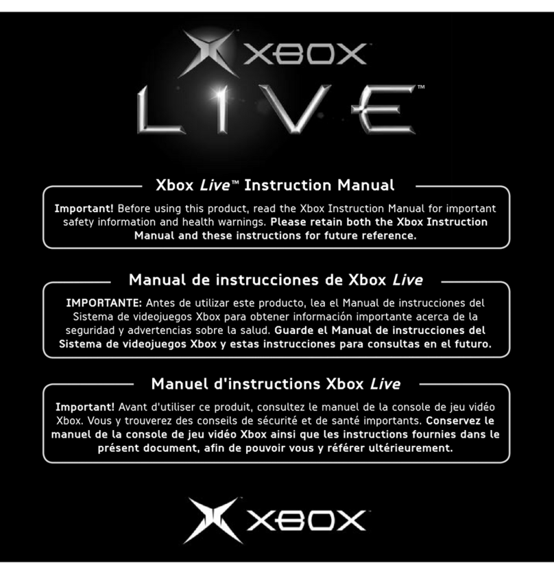 Microsoft Live User manual