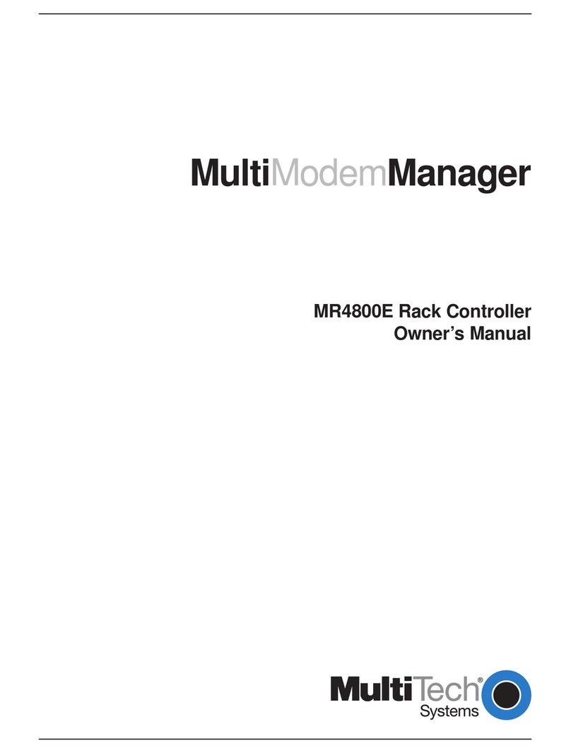 Multitech MR4800E User manual