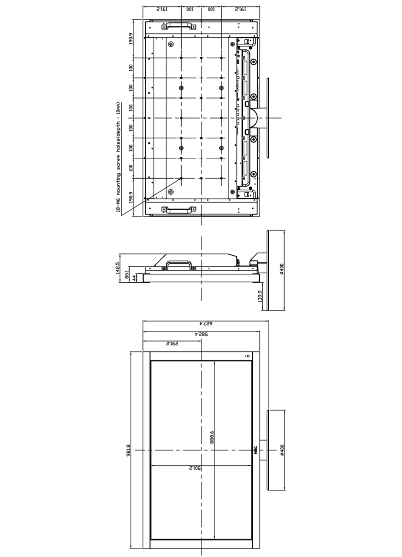 NEC M40 - MULTEOS - 40" LCD TV Guide